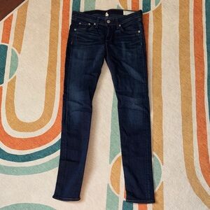 Rag & Bone Dark Blue Skinny Jeans